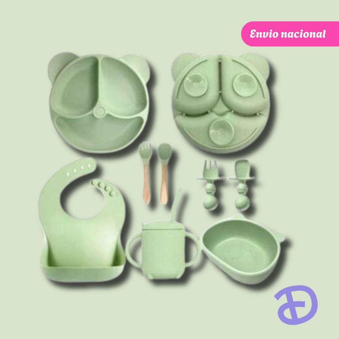 Kit Refeição Silicone Completo – Linha Mimos da Dinda